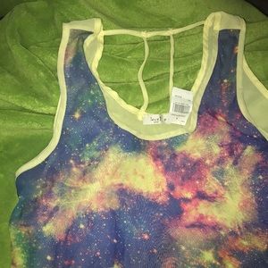Tie Dye Sheer Tank